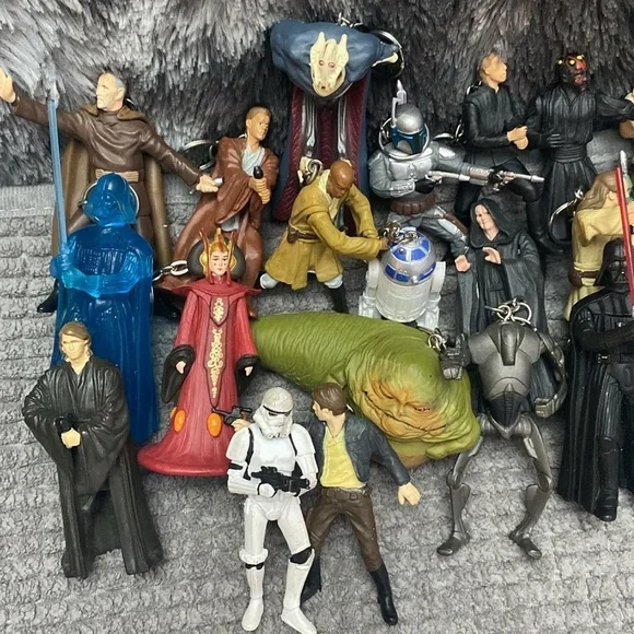 25 Star Wars Keychain Action Figure Collection - Picture 5 of 16